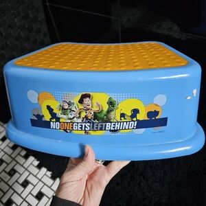 Disney Pixar Toy Story Blue and Yellow Kids Step Stool